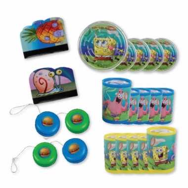Spongebob grabbelton cadeautjes 24 stuks